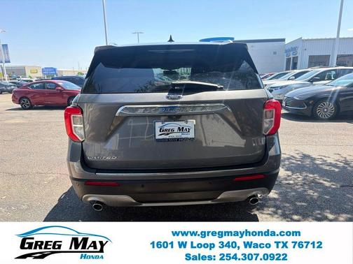Carbonized Gray Metallic 2021 Ford Explorer Limited