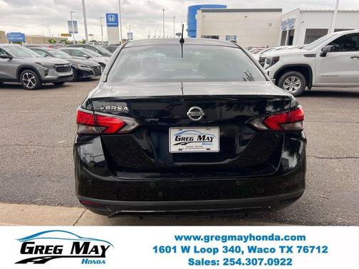 Black 2020 Nissan Versa S