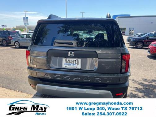 Modern Steel Metallic 2026 Honda Passport RTL