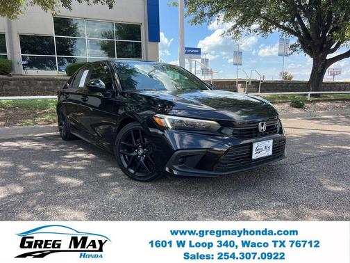 Crystal Black Pearl 2022 Honda Civic Sport
