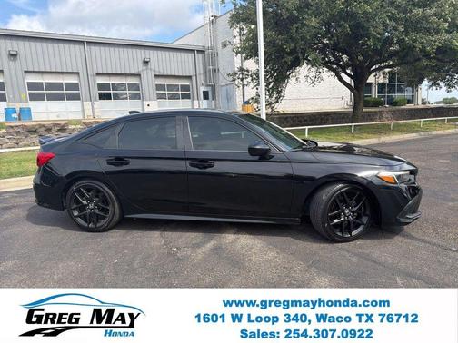 Crystal Black Pearl 2022 Honda Civic Sport
