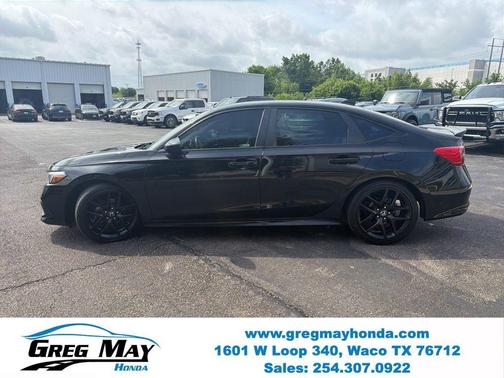 Crystal Black Pearl 2022 Honda Civic Sport