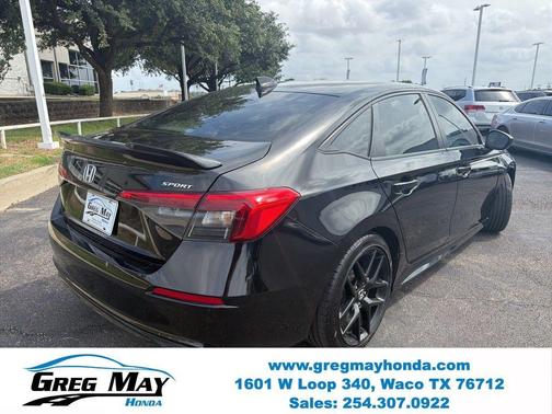 Crystal Black Pearl 2022 Honda Civic Sport