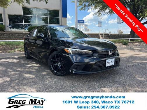 Crystal Black Pearl 2022 Honda Civic Sport