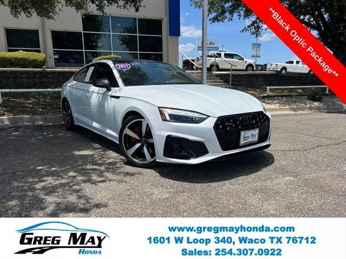 Glacier White Metallic 2023 Audi A5 45 S line Premium Plus