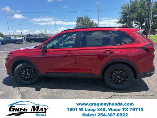 Radiant Red Metallic 2026 Honda CR-V Hybrid Sport-L
