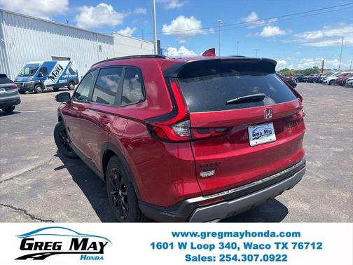 Radiant Red Metallic 2026 Honda CR-V Hybrid Sport-L
