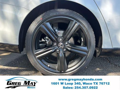 Platinum White Pearl 2026 Honda Accord Hybrid Sport-L