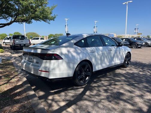 Platinum White Pearl 2026 Honda Accord Hybrid Sport-L