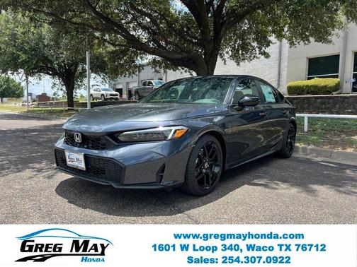 Meteorite Gray Metallic 2026 Honda Civic Sport