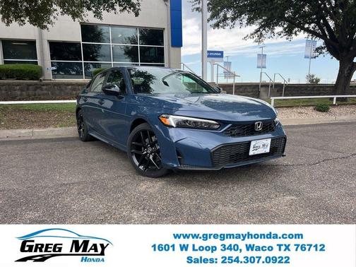 Blue Lagoon 2026 Honda Civic Hybrid Sport