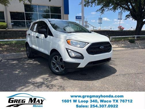 Diamond White 2018 Ford EcoSport S