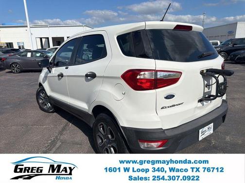 Diamond White 2018 Ford EcoSport S