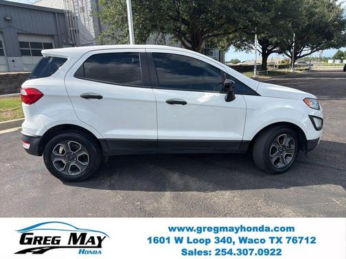 Diamond White 2018 Ford EcoSport S