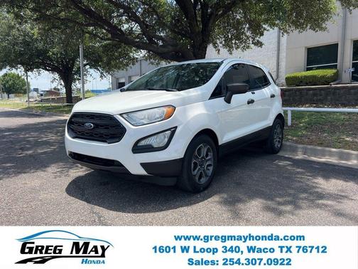 Diamond White 2018 Ford EcoSport S