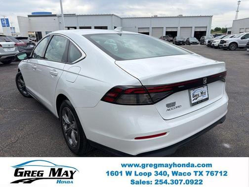 White 2024 Honda Accord EX