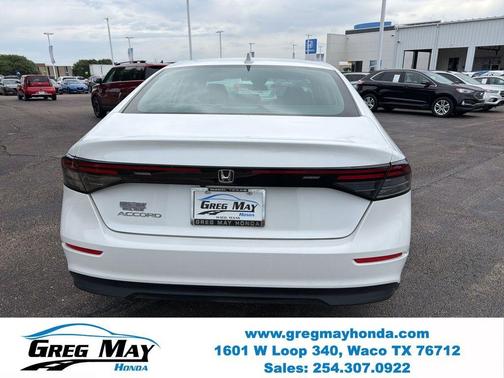 White 2024 Honda Accord EX