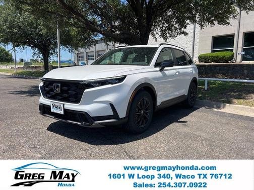 Platinum White Pearl 2026 Honda CR-V Hybrid Sport-L