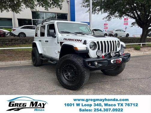 Bright White Clearcoat 2020 Jeep Wrangler Unlimited Rubicon