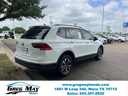 Pure White 2022 Volkswagen Tiguan 2.0T S