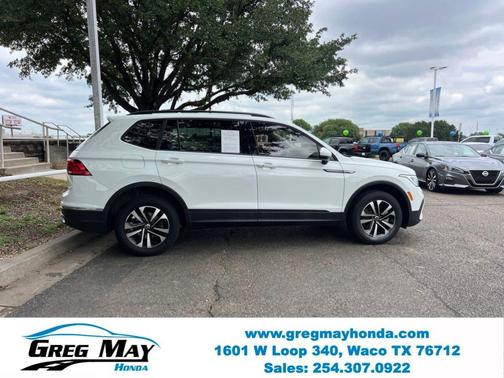Pure White 2022 Volkswagen Tiguan 2.0T S