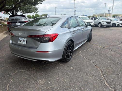 Lunar Silver Metallic 2024 Honda Civic Sport