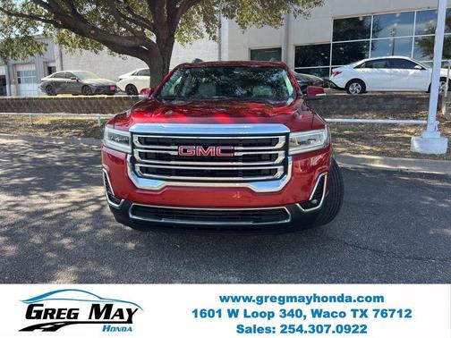 Volcanic Red 2023 GMC Acadia SLT