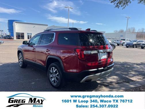 Volcanic Red 2023 GMC Acadia SLT