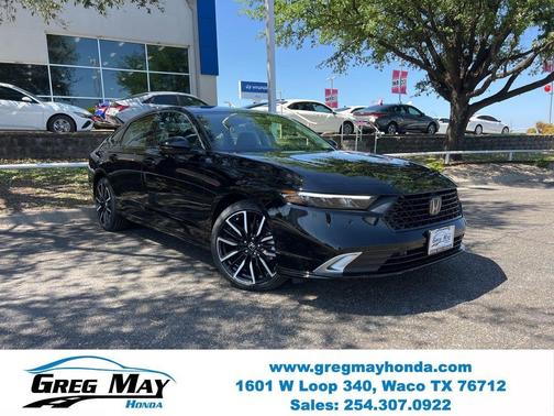 Crystal Black Pearl 2026 Honda Accord Hybrid Touring