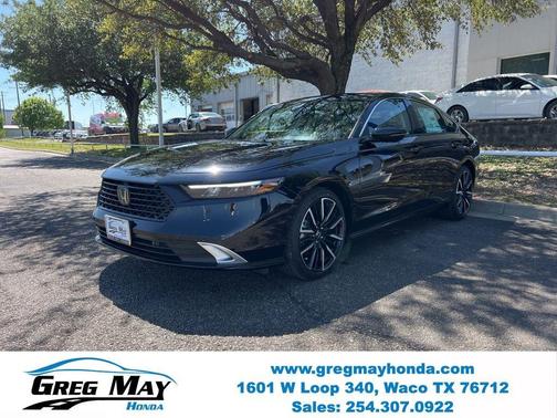 Crystal Black Pearl 2026 Honda Accord Hybrid Touring