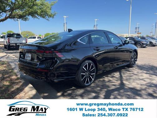 Crystal Black Pearl 2026 Honda Accord Hybrid Touring