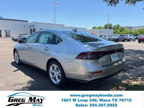Solar Silver Metallic 2026 Honda Accord LX