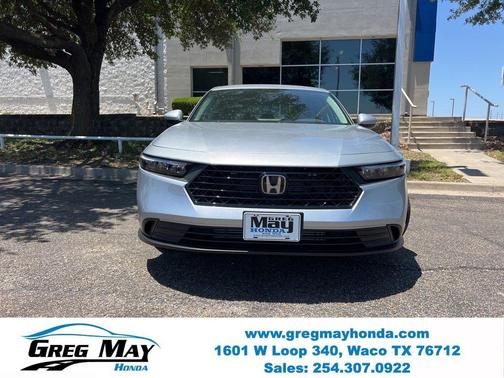 Solar Silver Metallic 2026 Honda Accord LX