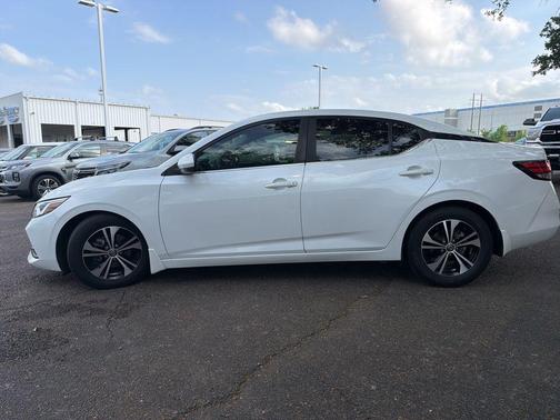 Aspen White 2020 Nissan Sentra SV