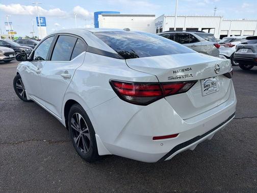 Aspen White 2020 Nissan Sentra SV