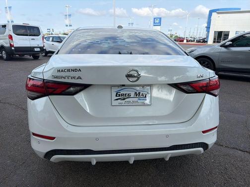 Aspen White 2020 Nissan Sentra SV