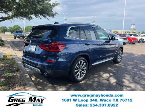 Phytonic Blue Metallic 2019 BMW X3 sDrive30i