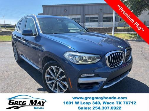 Phytonic Blue Metallic 2019 BMW X3 sDrive30i