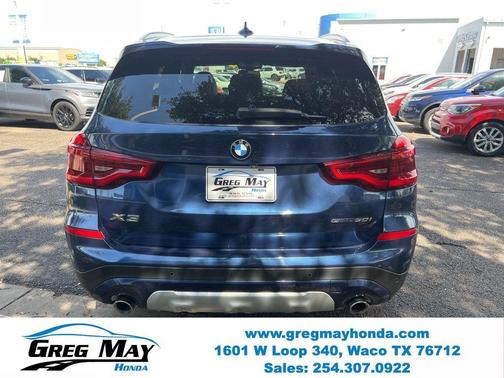 Phytonic Blue Metallic 2019 BMW X3 sDrive30i