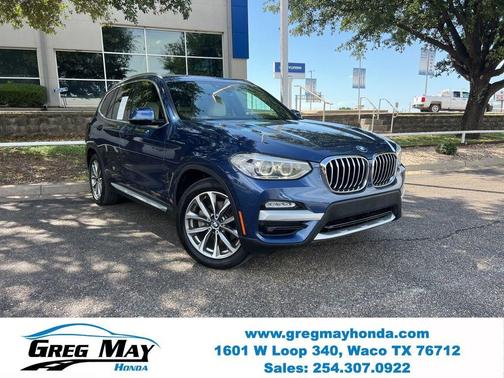 Phytonic Blue Metallic 2019 BMW X3 sDrive30i