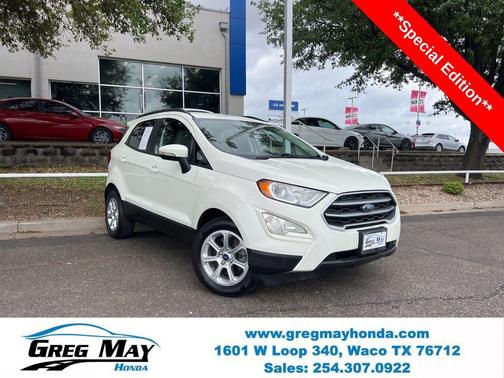 Diamond White 2020 Ford EcoSport SE