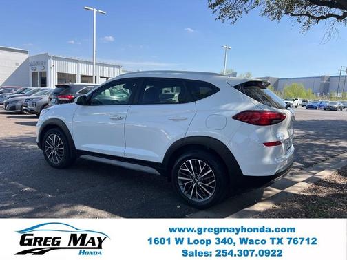 Winter White 2021 Hyundai TUCSON SEL