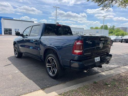 Patriot Blue Pearlcoat 2021 RAM 1500 Laramie
