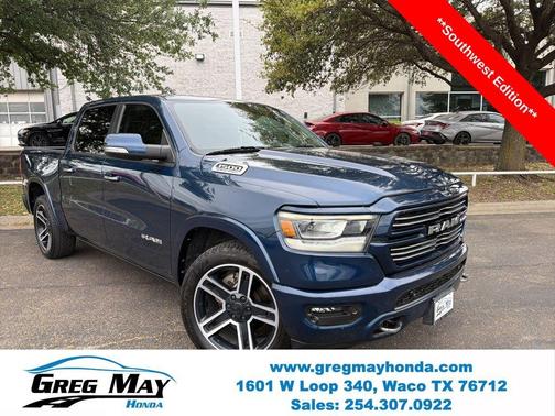 Patriot Blue Pearlcoat 2021 RAM 1500 Laramie