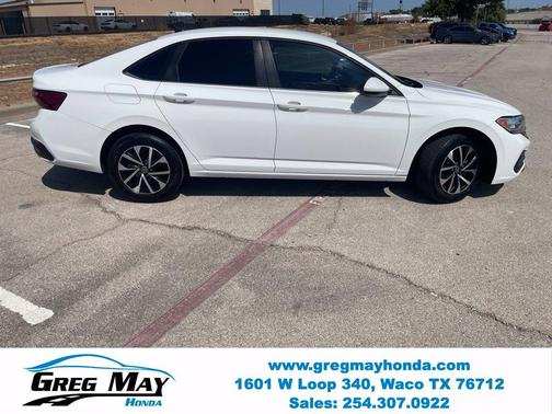 Pure White 2024 Volkswagen Jetta 1.5T S