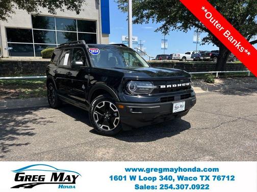 Shadow Black 2023 Ford Bronco Sport Outer Banks