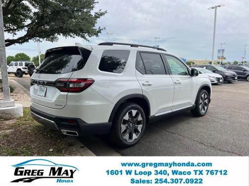 Platinum White Pearl 2026 Honda Pilot Elite