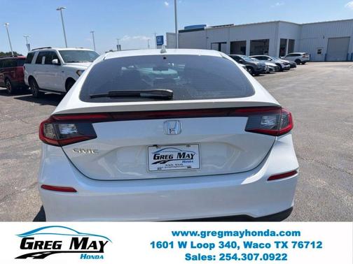Platinum White Pearl 2023 Honda Civic EX-L