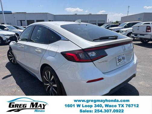 Platinum White Pearl 2023 Honda Civic EX-L
