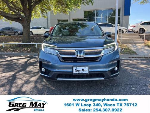 Steel Sapphire Metallic 2022 Honda Pilot Touring 8-Passenger